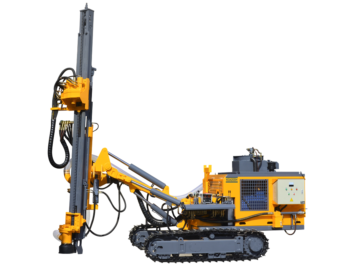 開(kāi)山牌KG420S潛孔鉆車(chē)